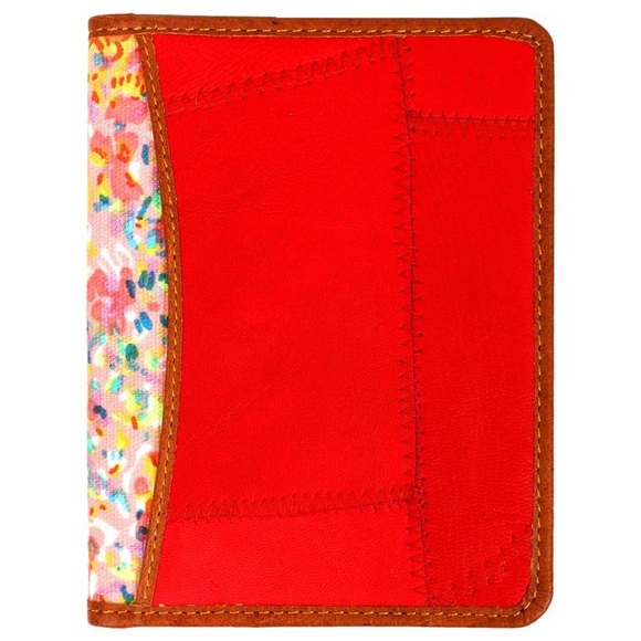 Upcycled Genuine Leather Wallet/Passport - Picture 3 of 5